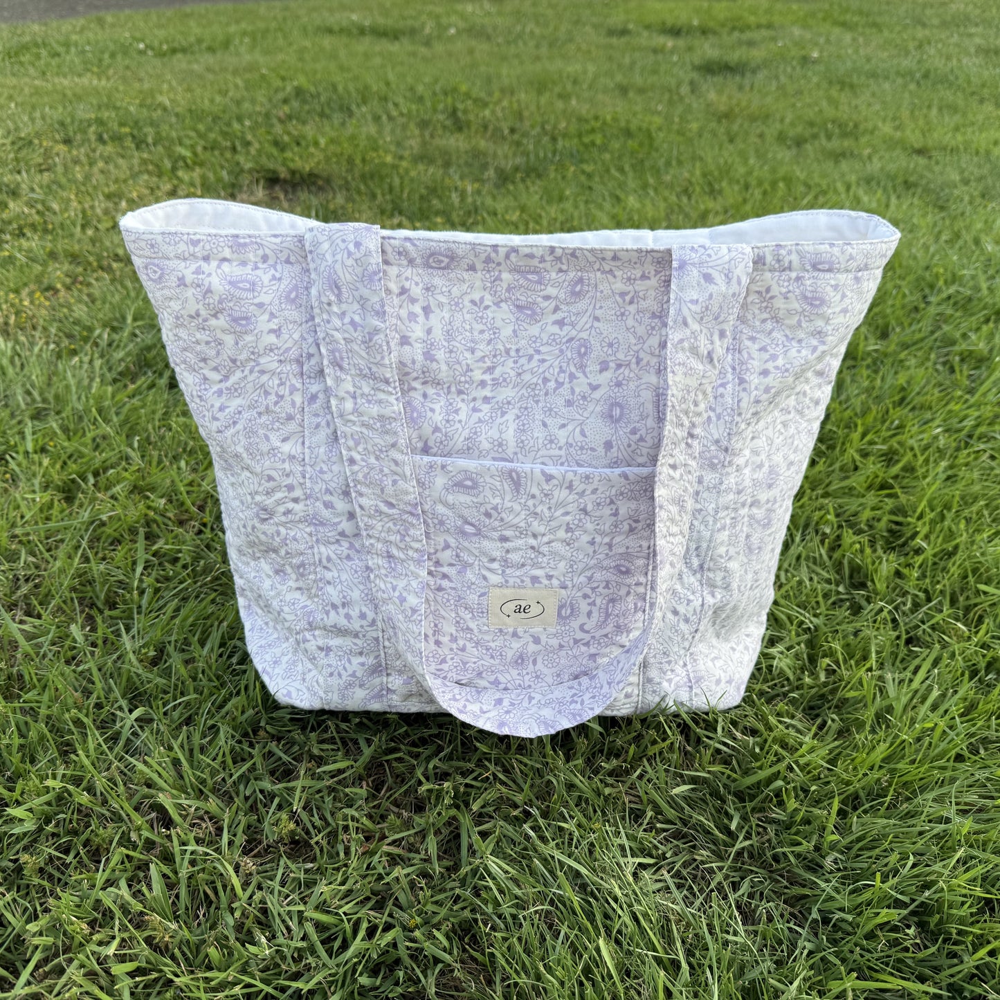 Quilted Tote Bag