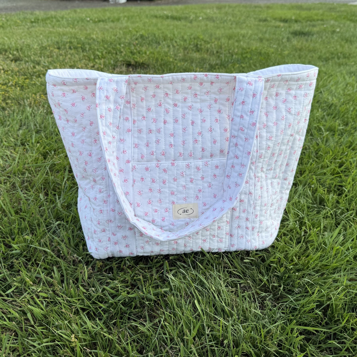 Quilted Tote Bag