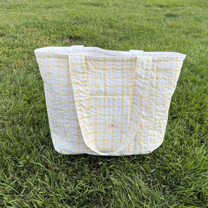 Quilted Tote Bag