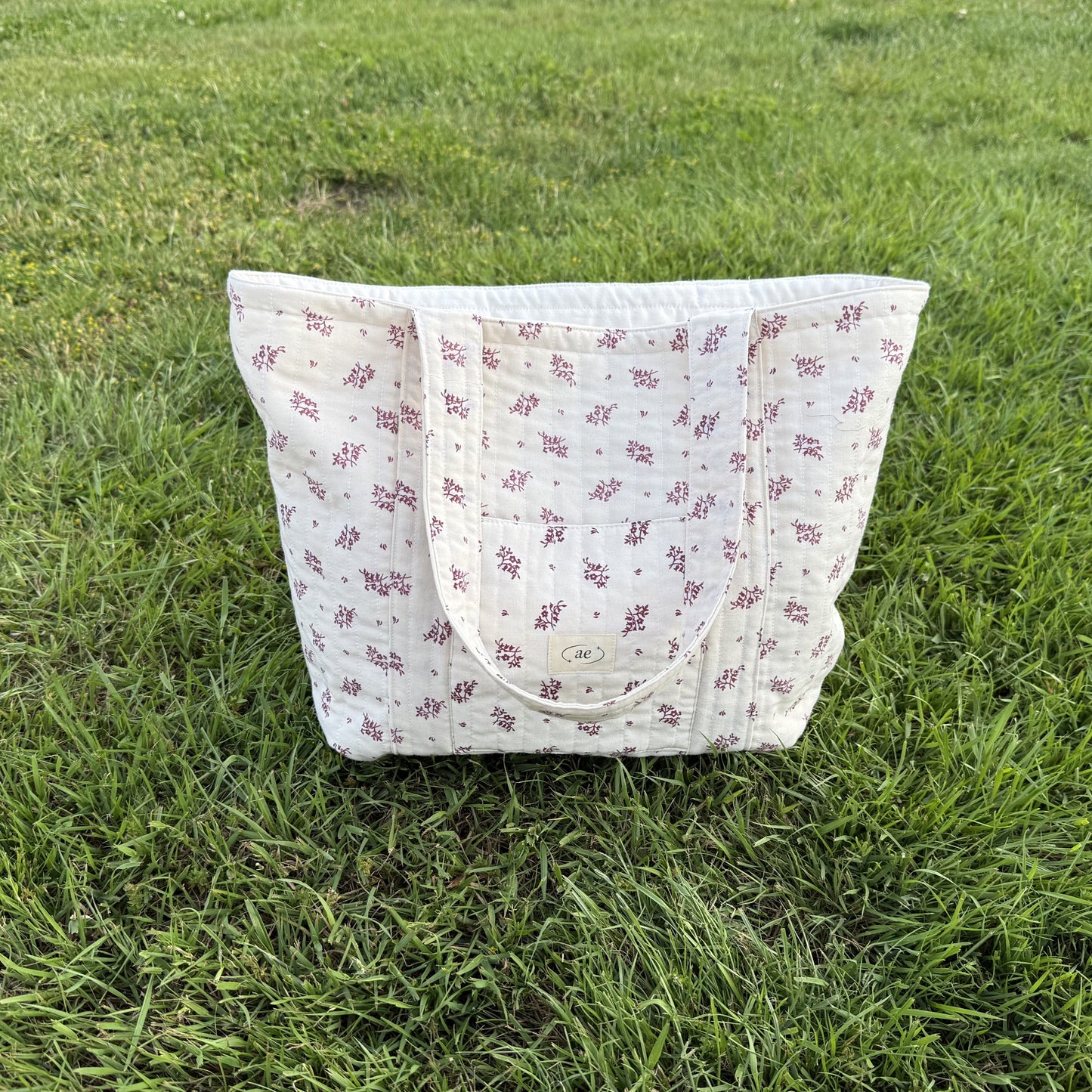 Quilted Tote Bag