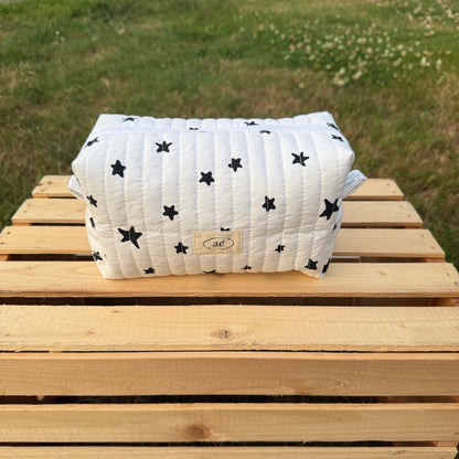 Quilted Zip Pouch - Medium