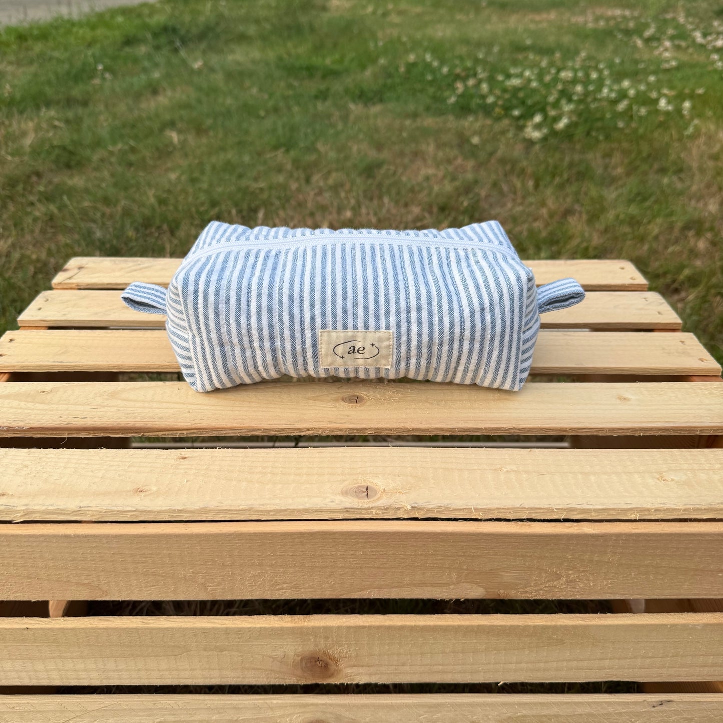 Quilted Zip Pouch - Small