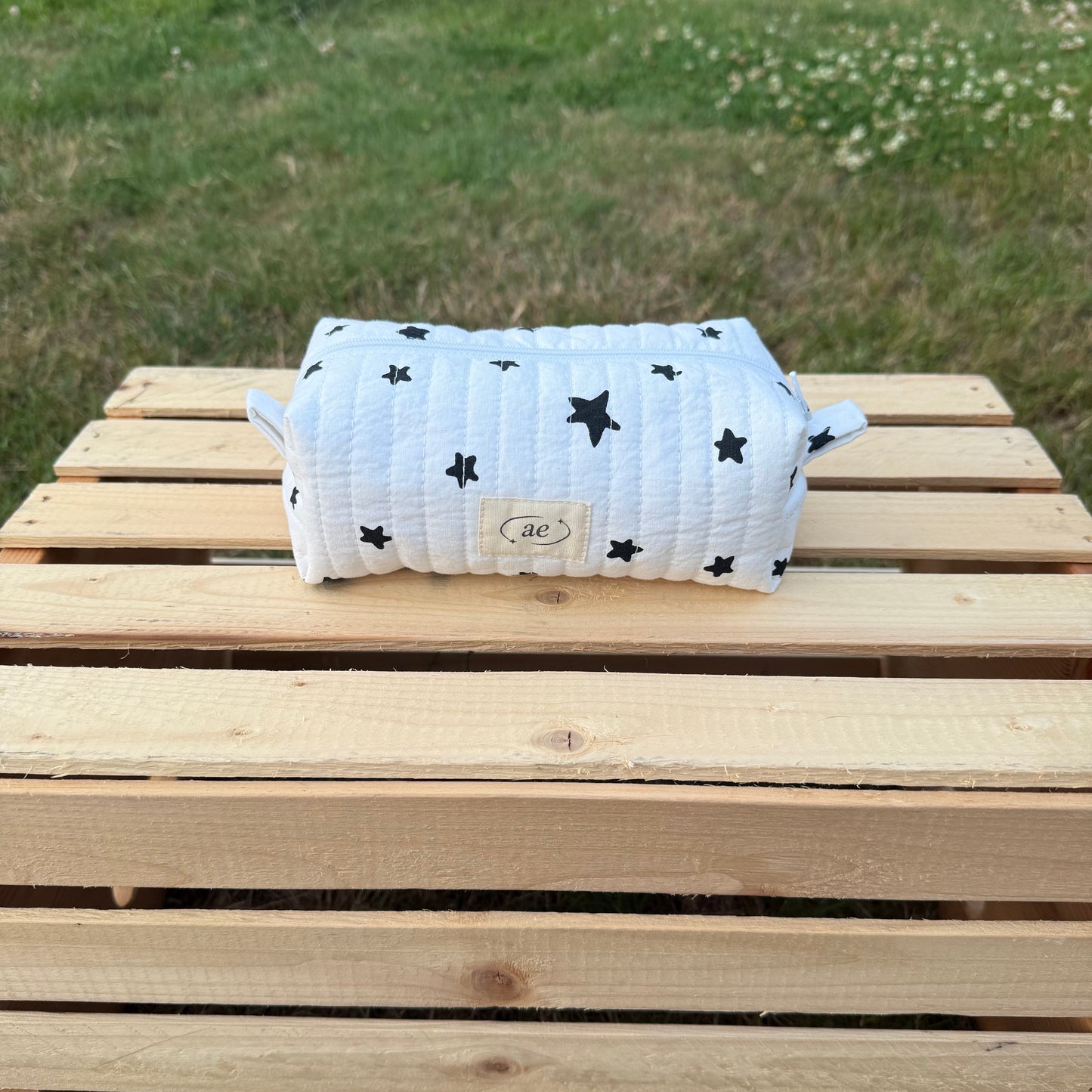 Quilted Zip Pouch - Small